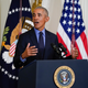 Former President Barack Obama speaks about the Affordable Care Act, in the East Room of the White House in Washington, Tuesday, April 5, 2022.